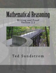 Mathematical Reasoning- Writing and Proof, Version 2.1, 2014a