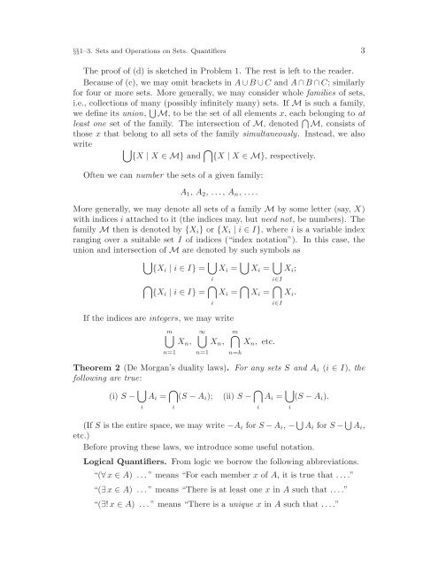 Mathematical Analysis I, 2004a