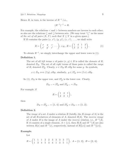 Mathematical Analysis I, 2004a