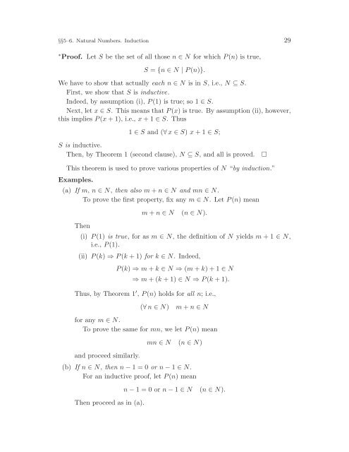 Mathematical Analysis I, 2004a