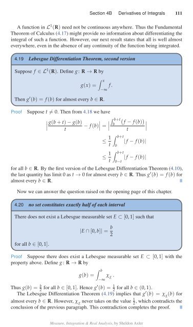 Measure, Integration & Real Analysis, 2021a