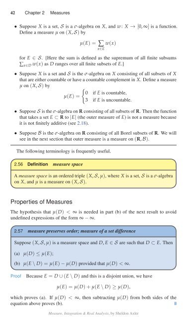 Measure, Integration & Real Analysis, 2021a