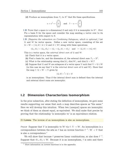 Linear Algebra, 2020a