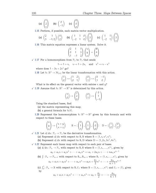 Linear Algebra, 2020a