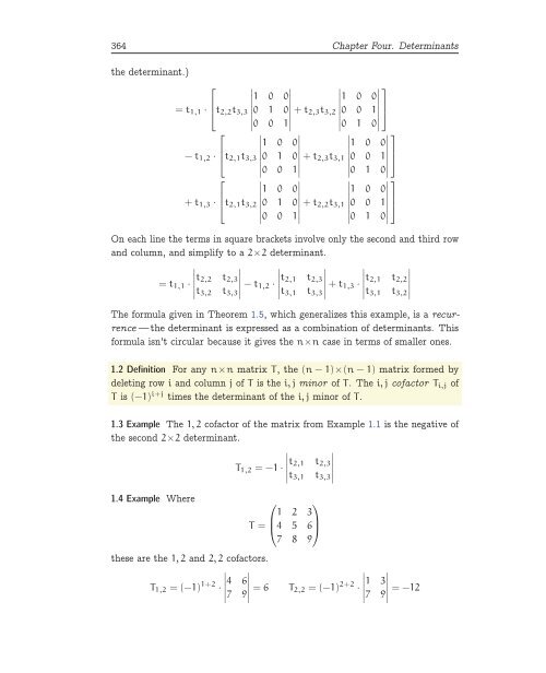 Linear Algebra, 2020a