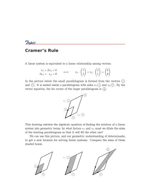 Linear Algebra, 2020a