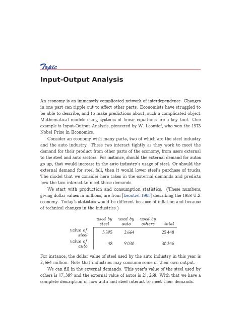 Linear Algebra, 2020a