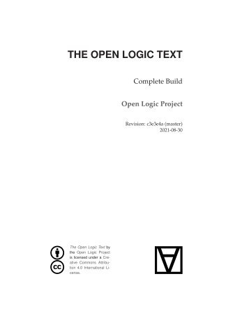 Open Logic Project, 2016a
