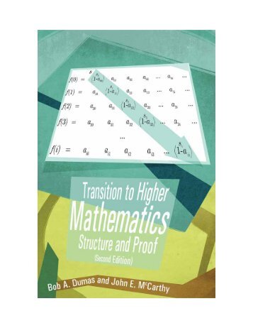 Transition to Higher Mathematics- Structure and Proof - Second Edition, 2015a