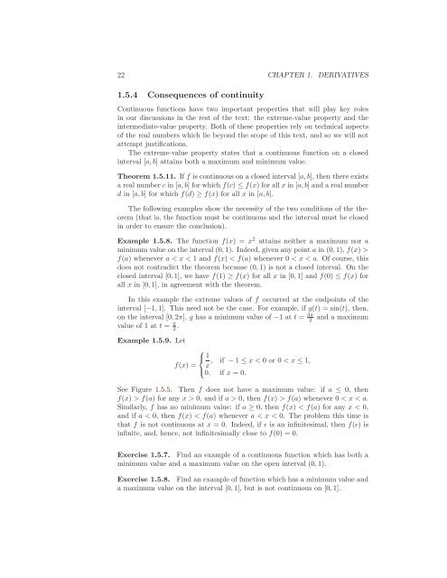 Yet Another Calculus Text, 2007a