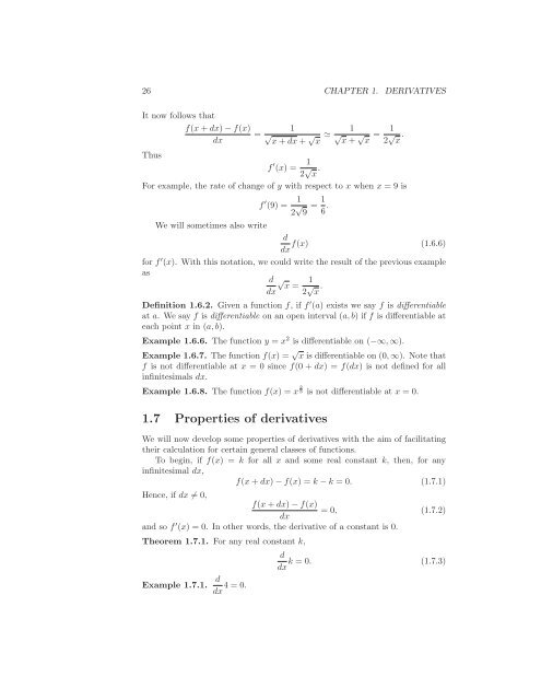 Yet Another Calculus Text, 2007a