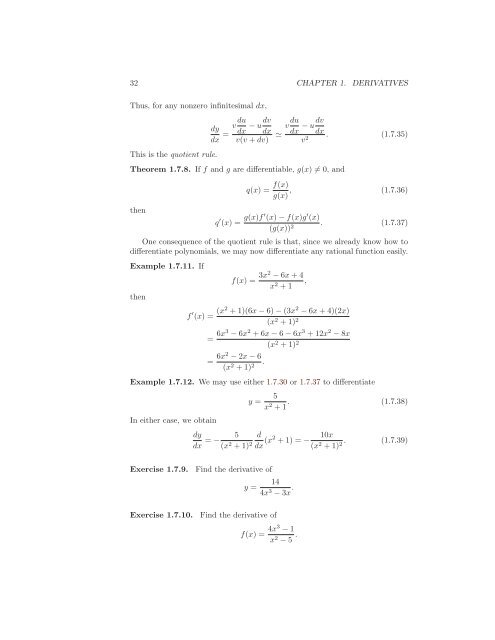 Yet Another Calculus Text, 2007a