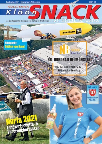 Holsteiner KlöönSNACK - Ausgabe Rendsburg - September2021