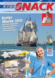 Holsteiner KlöönSNACK - Ausgabe Kiel - September 2021