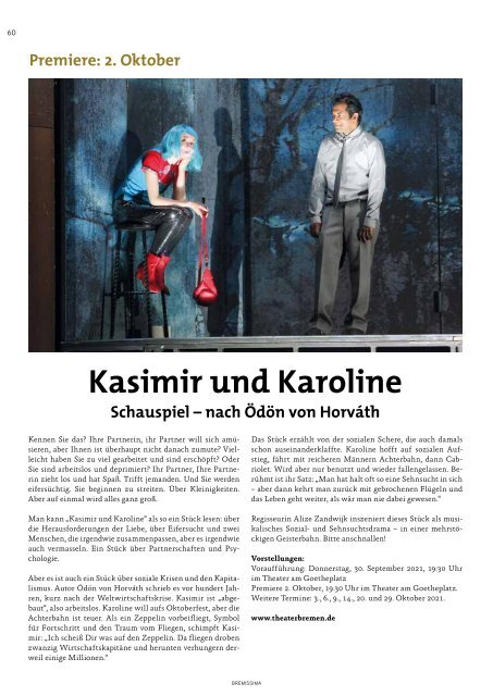 BREMISSIMIA Magazin | September-Oktober 2021