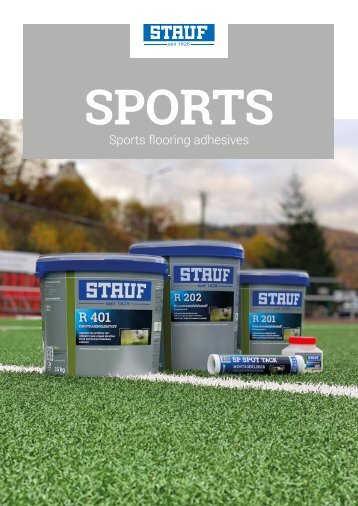 STAUF Sports Katalog 2021 EN