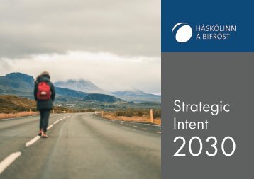 Strategic Intent 2030