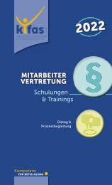 Schulungen & Trainings für Mitarbeitervertretung 2022