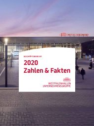 Westfalenhallen Unternehmensgruppe Geschäftsbericht 2020