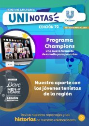 Revista Uninotas Edición 70