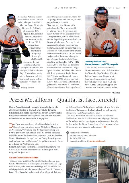 Eishockey 2021/22