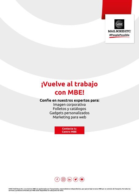 eBook | Vuelta al trabajo con MBE