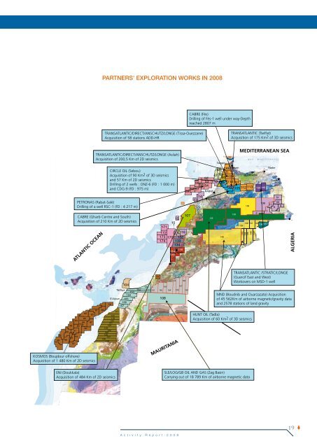 Annual Report 2008 - Office National des Hydrocarbures et des Mines