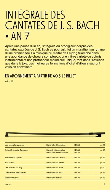 Salle Bourgie - Brochure 2021-2022 - FR