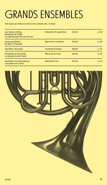 Salle Bourgie - Brochure 2021-2022 - FR