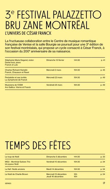 Salle Bourgie - Brochure 2021-2022 - FR