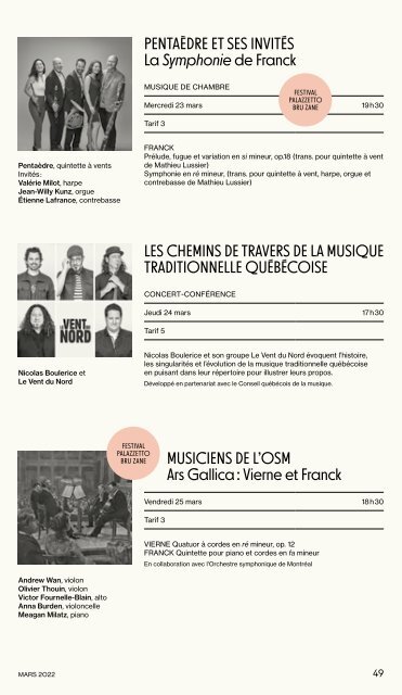 Salle Bourgie - Brochure 2021-2022 - FR