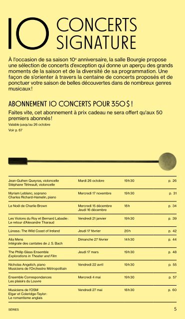 Salle Bourgie - Brochure 2021-2022 - FR