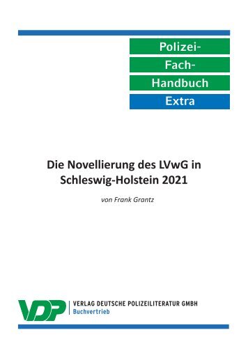 PolFHa Extra - Die Novellierung des LVWG in Schleswig-Holstein 2021