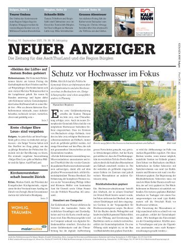 Neuer Anzeiger 10. September 2021