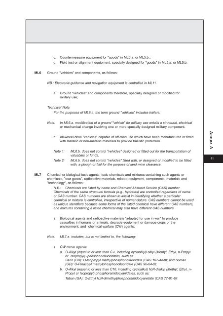 Annex A - Official Documents