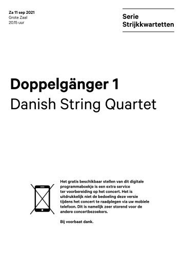 2021 09 11 Danish String Quartet
