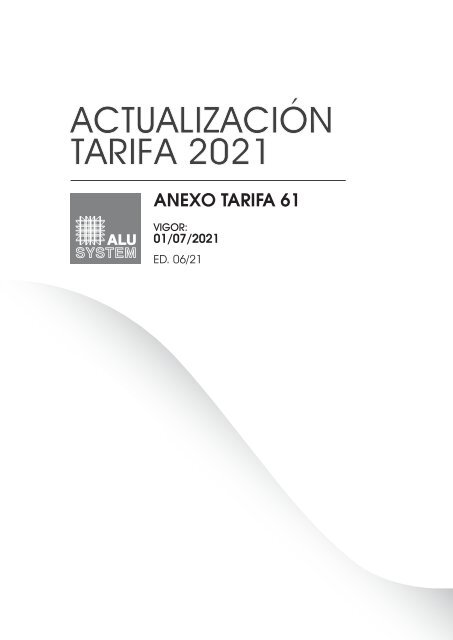 ANEXO TARIFA61