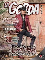 La Gorda Magazine Año 2 Edición Número 20 Julio 2016 Portada: Jovanko Ibarra