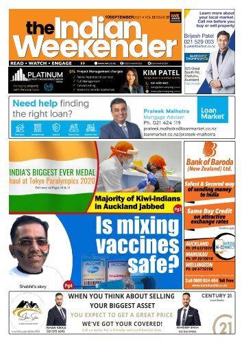 The Indian Weekender  - 10 September 2021