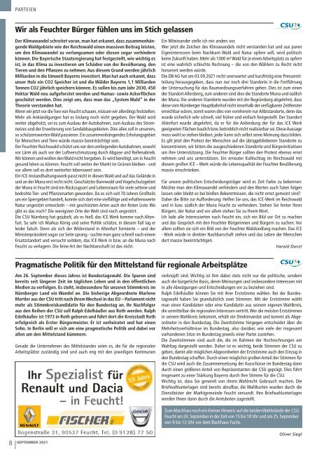 Reichswaldblatt - September 2021