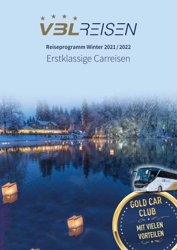 Reiseprogramm Winter 2021 / 2022