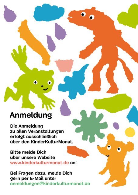  KinderKulturMonat - Programmheft 2021