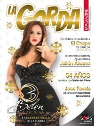 La Gorda Magazine Año 2 Edición Número 25 Diciembre 2016 Portada: Belén Castorena