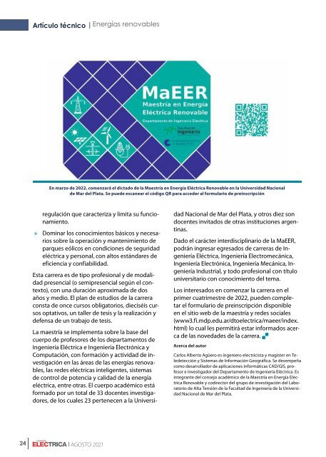 Ingeniería Eléctrica 367 | Agosto 2021