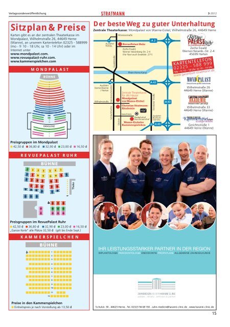 finden Sie das Theatermagazin "Stratmann" - Mondpalast