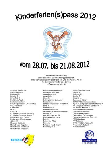 Samstag, 18.08.2012 - Stadt Steinheim