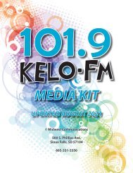 2021 KELO FM Media Kit