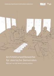 Architekturwettbewerbe für steirische Gemeinden