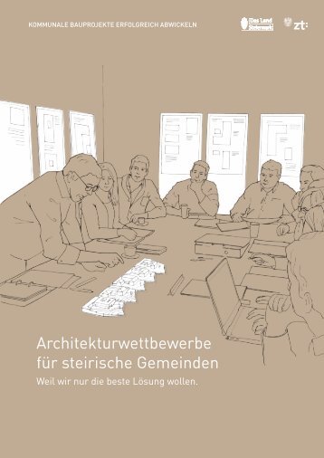 Architekturwettbewerbe für steirische Gemeinden