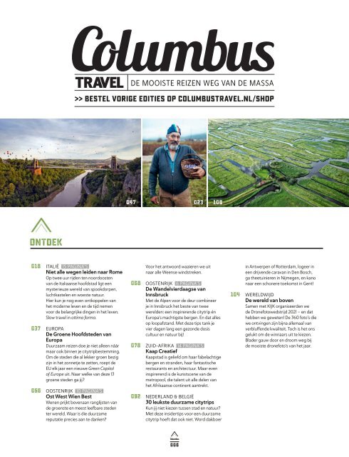 Columbus Travel editie 103 - Inkijkexemplaar